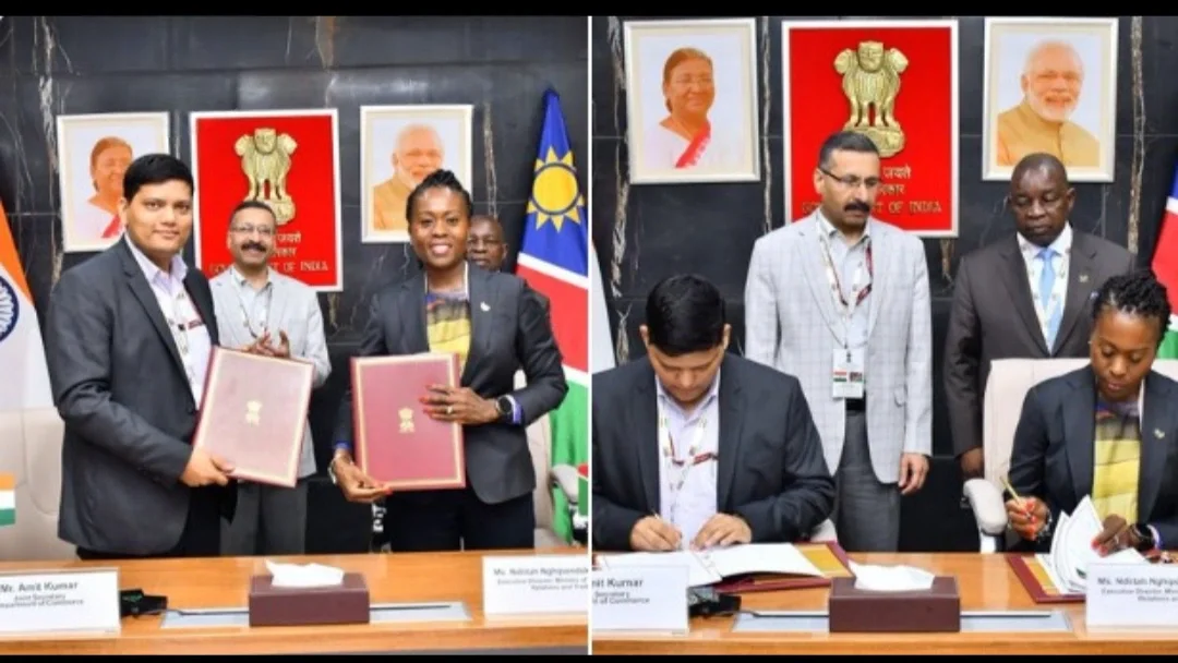 भारत-नामीबिया के बीच व्यापार को मिलेगा नया आयाम, नई दिल्ली में अहम बैठक संपन्न