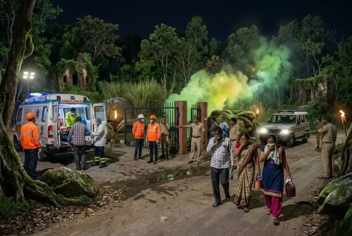 नागपुर में क्लोरीन गैस लीक: गोधनी में मची अफरातफरी, कई लोगों को सांस लेने में दिक्कत के बाद अस्पताल में भर्ती