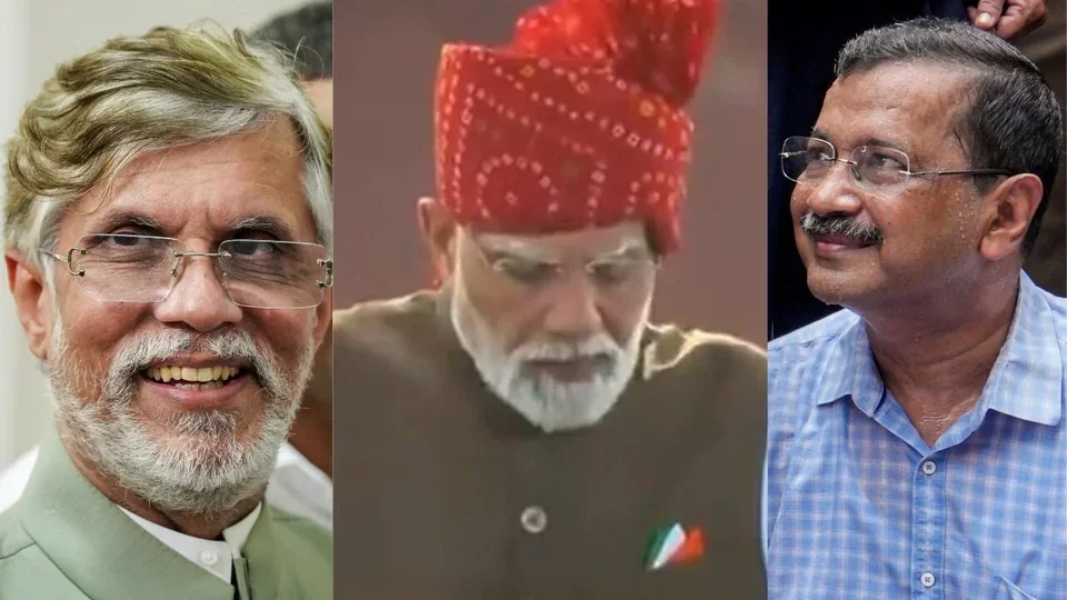 लाल किले से भाषण के दौरान अटके पीएम मोदी, कांग्रेस और आप ने बोला तीखा हमला